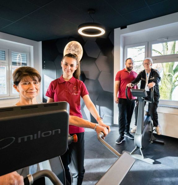 Fitnessraum der Physiotherapie in Soest