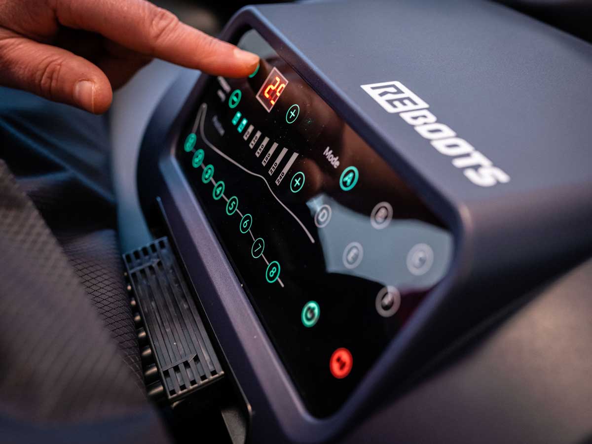 Lymphdrainage Bedienterminal