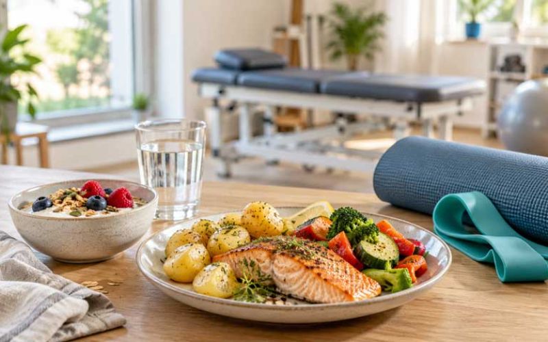 Ernährung & Physiotherapie: Warum EssenTeil Ihrer Reha ist