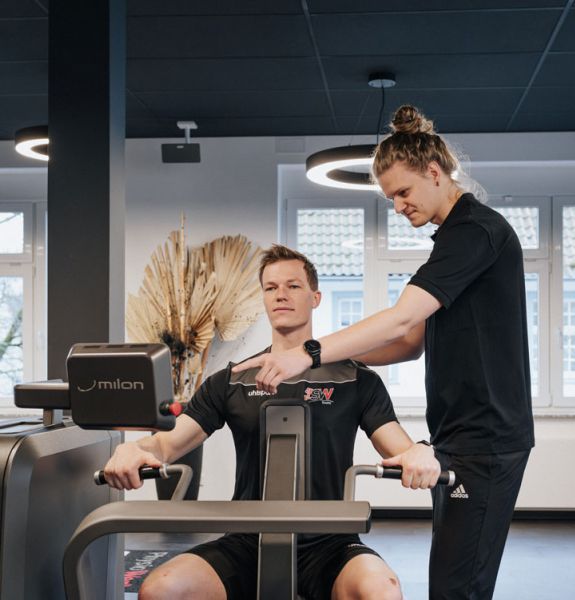 Fitnessraum der Physiotherapie in Soest